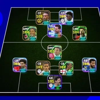 eFootball Accounts Legends & Iconic Players COLECTIVE 3223+ | LEGEND VARANE x LEGEND AUBAMEYANG x LIONEL MESSI WCP2026 x