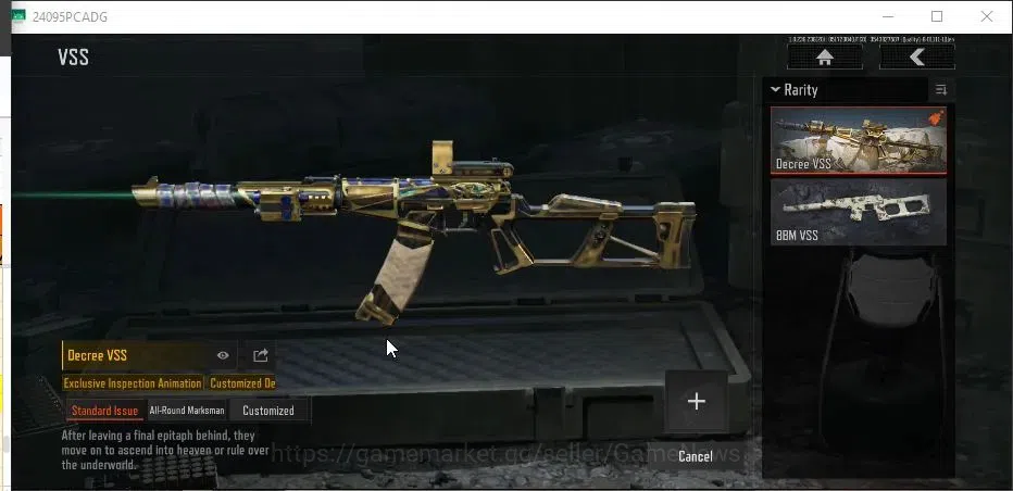 Arena Breakout Accounts MOBILE Lv30|SV 72,7M|CV 64M|5 Set|Decree VSS|Feath image 6