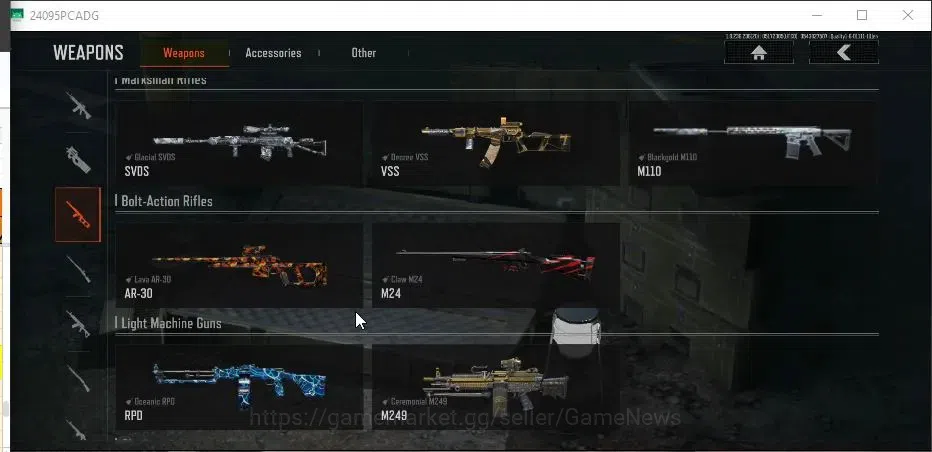 Arena Breakout Accounts MOBILE Lv30|SV 72,7M|CV 64M|5 Set|Decree VSS|Feath image 9
