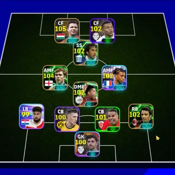 eFootball Accounts Others Android Power 3140 | puskas epic db, olise showtime, scholes epic db, massimo oddo epic db, nunez
