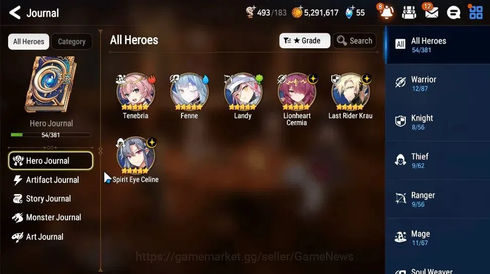 Epic Seven Accounts Global|UnVerif|3 ML(Lionheart Cermia,Last Rider Kr image 5