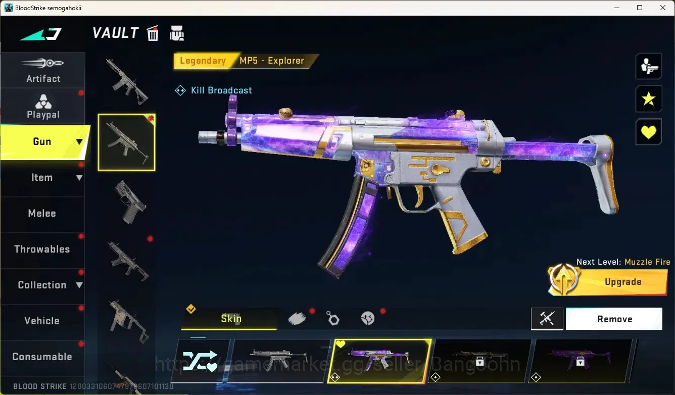Blood Strike Accounts Others ASIA | Ultra Striker: Zero - Nullifier | 3 Legendary Gun |Check SS BS2004B 2