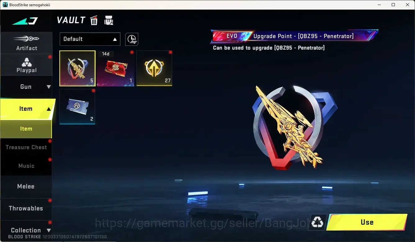 Blood Strike Accounts Others ASIA | Ultra Striker: Zero - Nullifier | 3 Legendary Gun |Check SS BS2004B 5