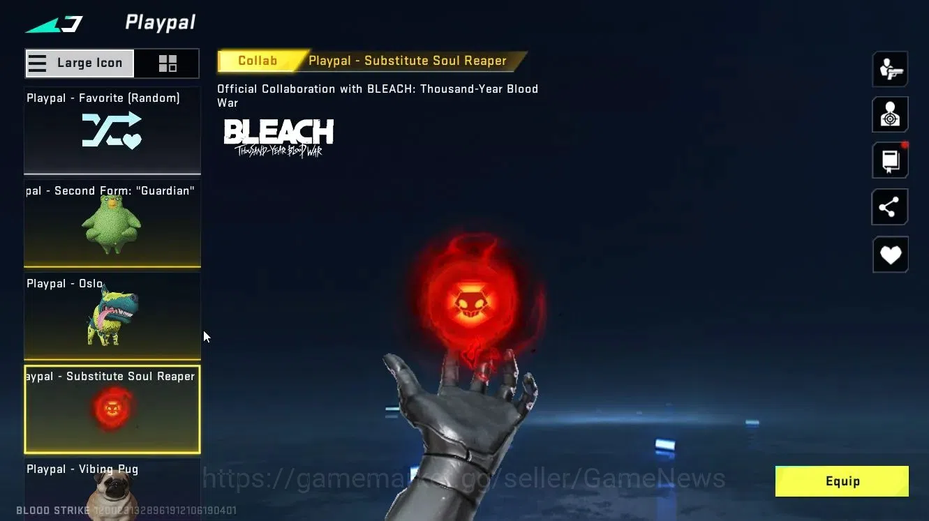 Blood Strike Accounts ASIA|ETERNAL DEagle|Collab BLEACH[Byakuya]+TR [Tak image 19