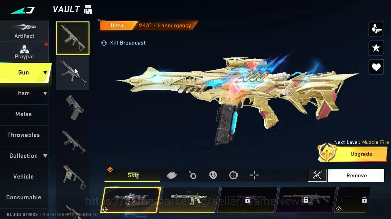 Blood Strike Accounts ASIA|ETERNAL DEagle|Collab BLEACH[Byakuya]+TR [Tak image 20