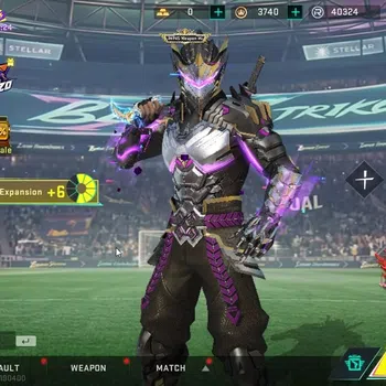 Blood Strike Collab Skin ASIA|ETERNAL DEagle|Collab BLEACH[Byakuya]+TR [Tak image 1