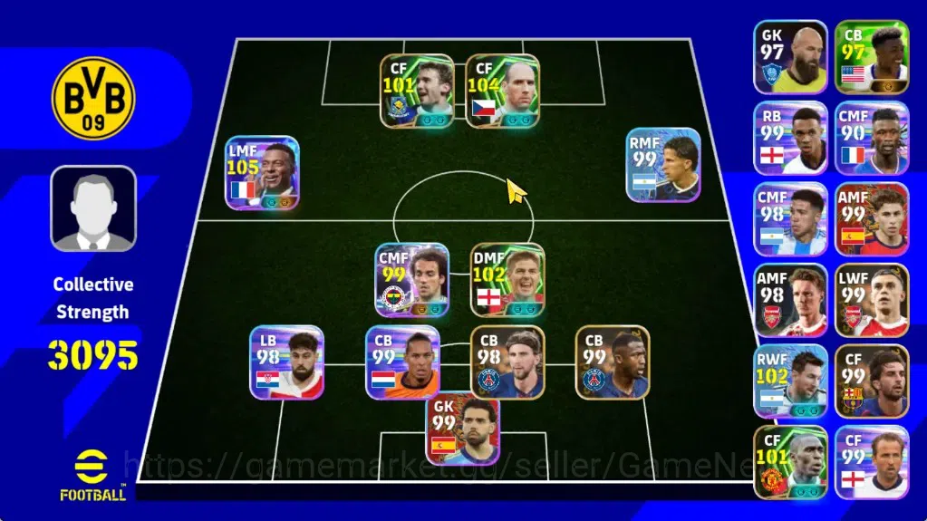 eFootball Accounts Android|Epic Jan Koller(Bullet Header),Steven Gerr image 1