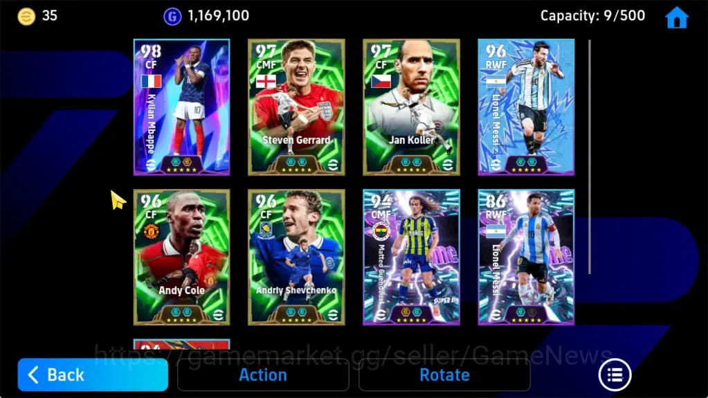 eFootball Accounts Android|Epic Jan Koller(Bullet Header),Steven Gerr image 5