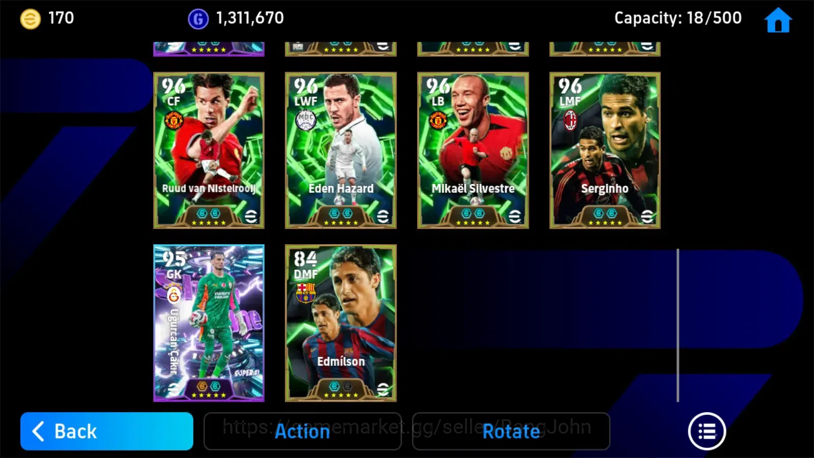 eFootball Accounts Android|PW 3176|BGuardiola epic,Ferrer epic,Huijse image 1