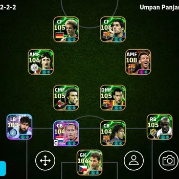 eFootball Others Power 3260, messi MSN, J Cruyff epic, thuram epic, image 1