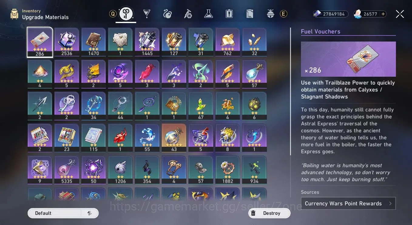 Honkai Star Rail Accounts End Game 5