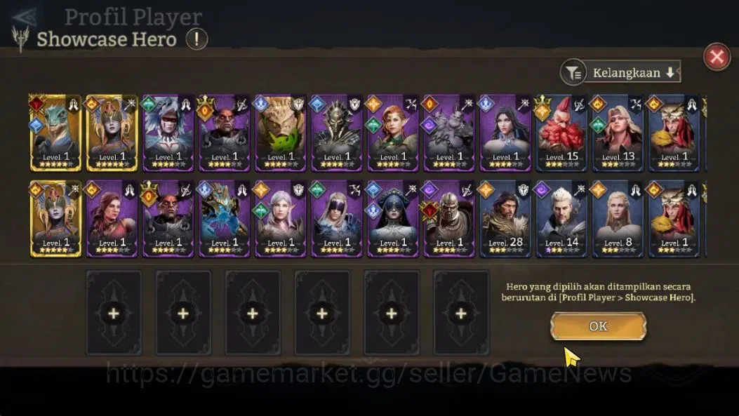 Watcher of Realms Accounts GLOBAL 50x|Starter Ready Gacha|Lv 6|21063 Gems|125 image 15