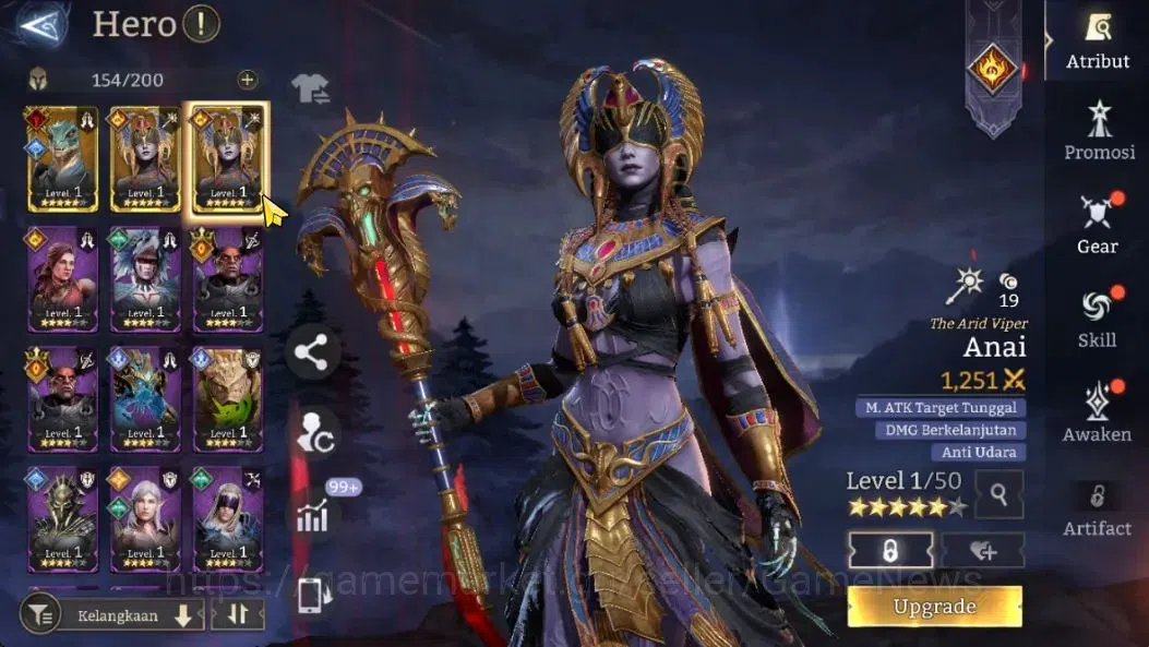 Watcher of Realms Accounts GLOBAL 50x|Starter Ready Gacha|Lv 6|21063 Gems|125 image 6
