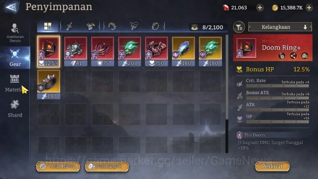 Watcher of Realms Accounts GLOBAL 50x|Starter Ready Gacha|Lv 6|21063 Gems|125 image 9