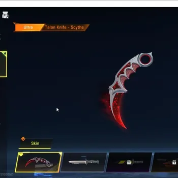 Blood Strike Accounts Others ASIA|MELEE Talon Knife - Scythe | 3 Legendary Byzon,SCAR,AK47 | Rank Bronze IV |NetEase|BLS6131