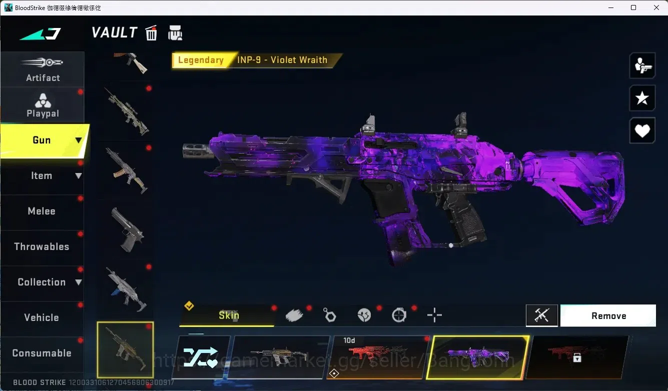 Blood Strike Accounts Others ASIA | 1 Evo Gun: M1887 - Destroyer | 1 Limited Gun:0rigin-12 | 4 Legendary Gun | More Check SS 4