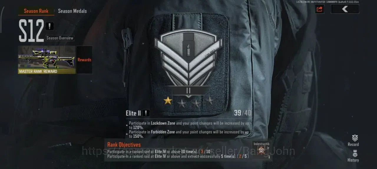 Arena Breakout Accounts Mobile | LV 30 | SV 25.7 M | CV 18 M | Symphony AR image 2