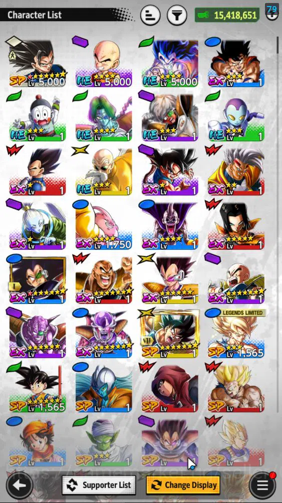 Dragon Ball Legends Accounts Starter 15,4M Total Power|LV 156|1 UL+ 14LL |SS Goku |Android|CheckSS(DBL1003) 5