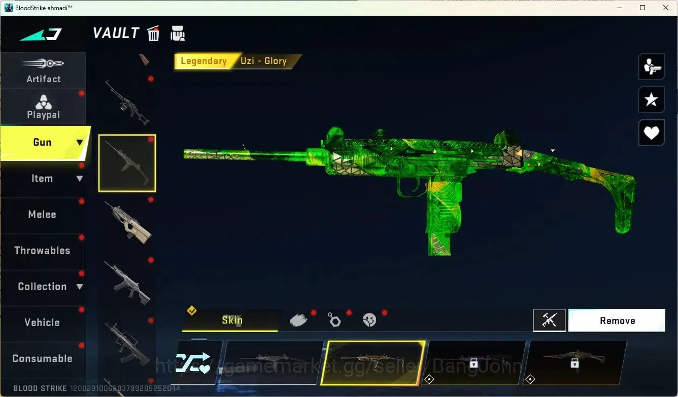 Blood Strike Accounts ASIA | L50 Master IV|1 ETERNAL: Desert Eagle|1 7DS image 11