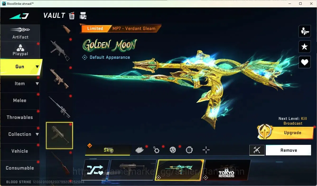 Blood Strike Accounts ASIA | L50 Master IV|1 ETERNAL: Desert Eagle|1 7DS image 13