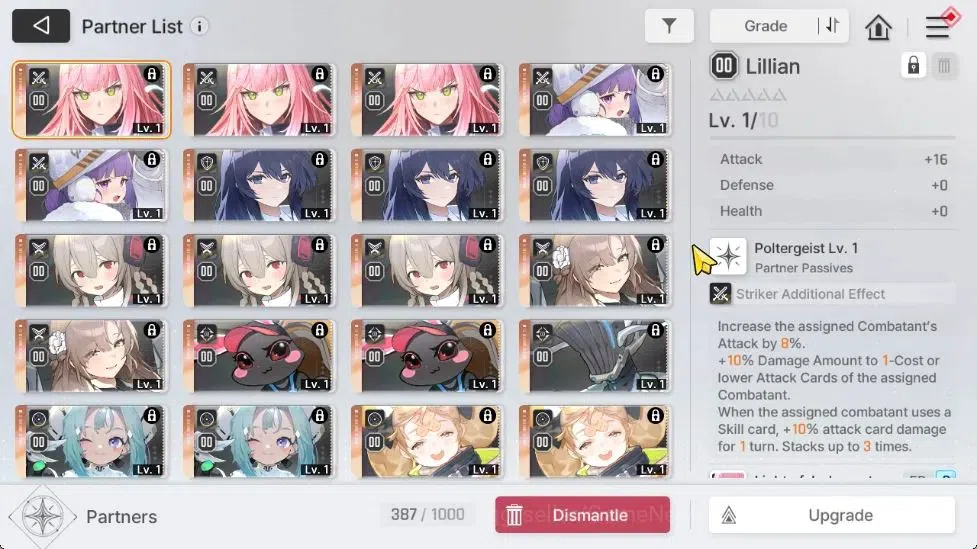 Chaos Zero Nightmare Accounts GLOBAL Lv53|6 SSR[Heidemarie,Diana,NineM2,Mei LinM image 7