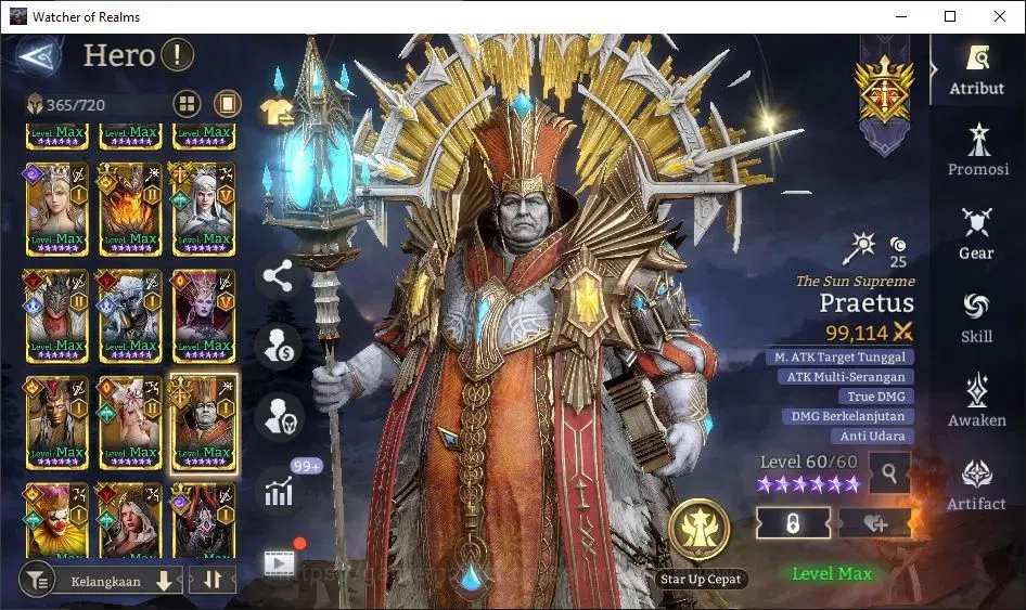 Watcher of Realms Accounts GLOBAL 60x|14M PWR|15 Lord[LadyAlexA5,Ingrid,Prate image 11