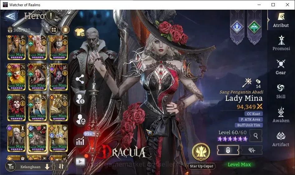 Watcher of Realms Accounts GLOBAL 60x|14M PWR|15 Lord[LadyAlexA5,Ingrid,Prate image 13
