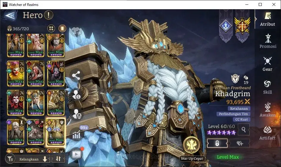 Watcher of Realms Accounts GLOBAL 60x|14M PWR|15 Lord[LadyAlexA5,Ingrid,Prate image 14