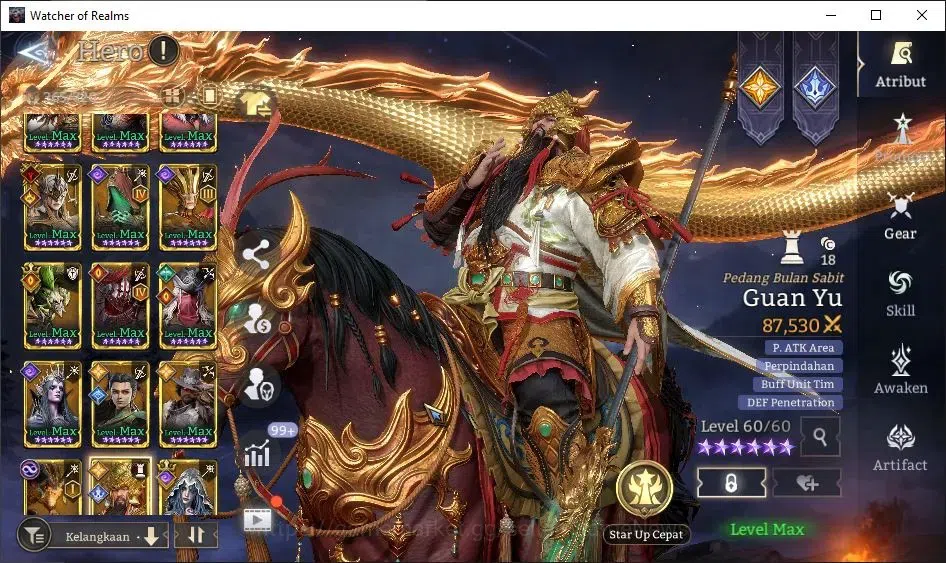 Watcher of Realms Accounts GLOBAL 60x|14M PWR|15 Lord[LadyAlexA5,Ingrid,Prate image 17