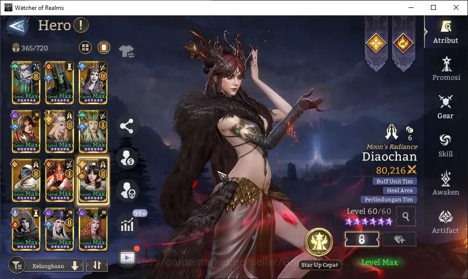 Watcher of Realms Accounts GLOBAL 60x|14M PWR|15 Lord[LadyAlexA5,Ingrid,Prate image 18