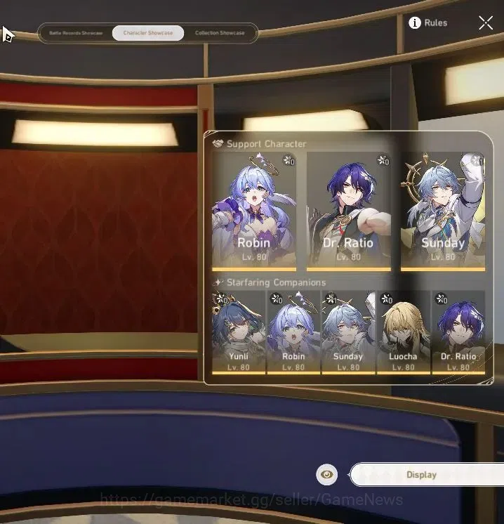 Honkai Star Rail Accounts Others Asia|TL 66|Premium HyperCarry|9,8K SJ|12 Limited|(Sunday 2