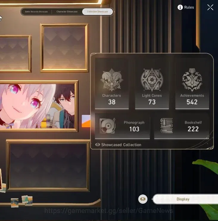 Honkai Star Rail Accounts Others Asia|TL 66|Premium HyperCarry|9,8K SJ|12 Limited|(Sunday 3
