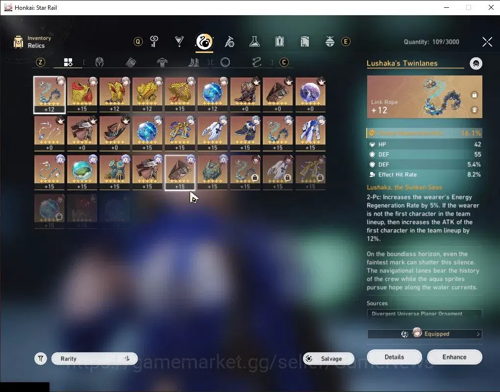 Honkai Star Rail Accounts Others Asia|TL 66|Premium HyperCarry|9,8K SJ|12 Limited|(Sunday 8