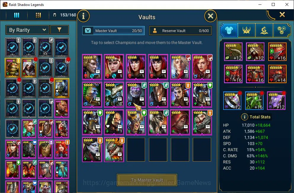 Raid: Shadow Legends Accounts Lv49 508K Power|2 Mythical (Lady Mikage,Aphidus)|1 image 6