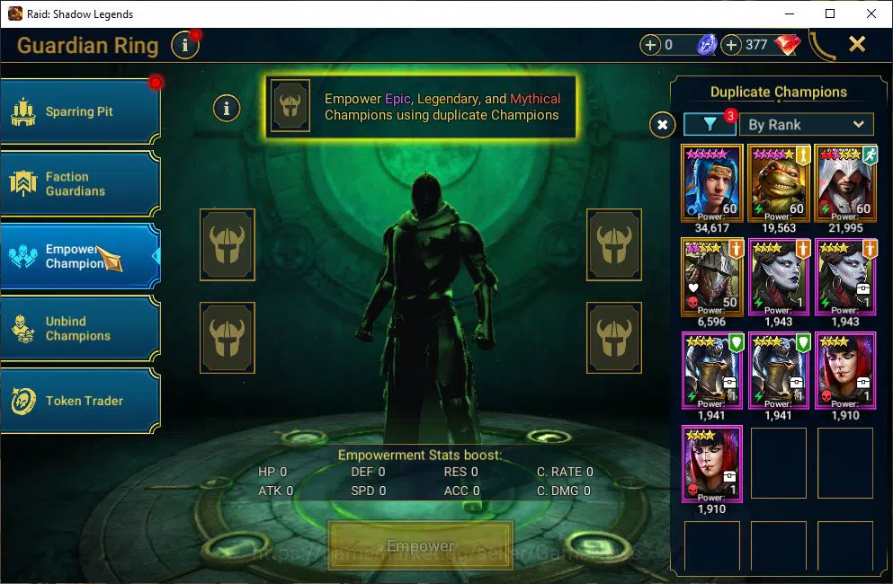 Raid: Shadow Legends Accounts Lv49 508K Power|2 Mythical (Lady Mikage,Aphidus)|1 image 9