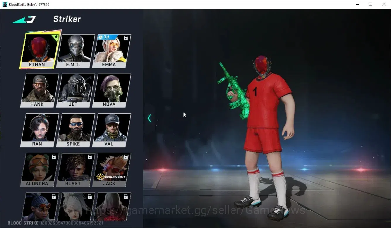 Blood Strike Accounts ASIA| STARTER 1 ULTRA ETHAN-PITCH STRIKE+ 2 LEGEND image 4