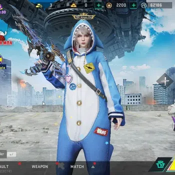 Blood Strike Accounts High-End ASIA|ETERNAL UZI-Starchaser Lv 4|12 ULTRA MELEE