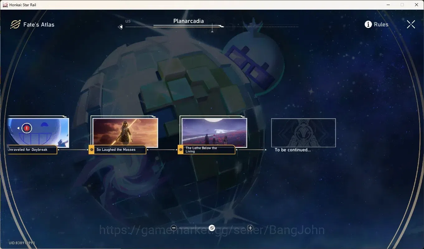 Honkai Star Rail Accounts Others ASIA|TL 65|5 Limited [Yao Guang Eidolons 6],Acheron,Yunli,Blade,Seele|Mc 14