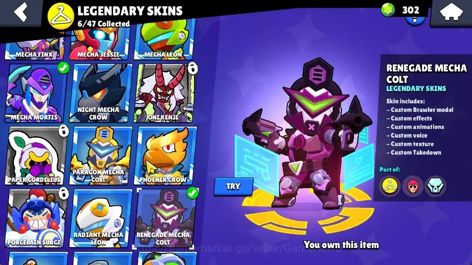 Brawl Stars Accounts 11K Trophy|27K Bling 302 Gem|57 Brawler 5 Max Lvl| image 16