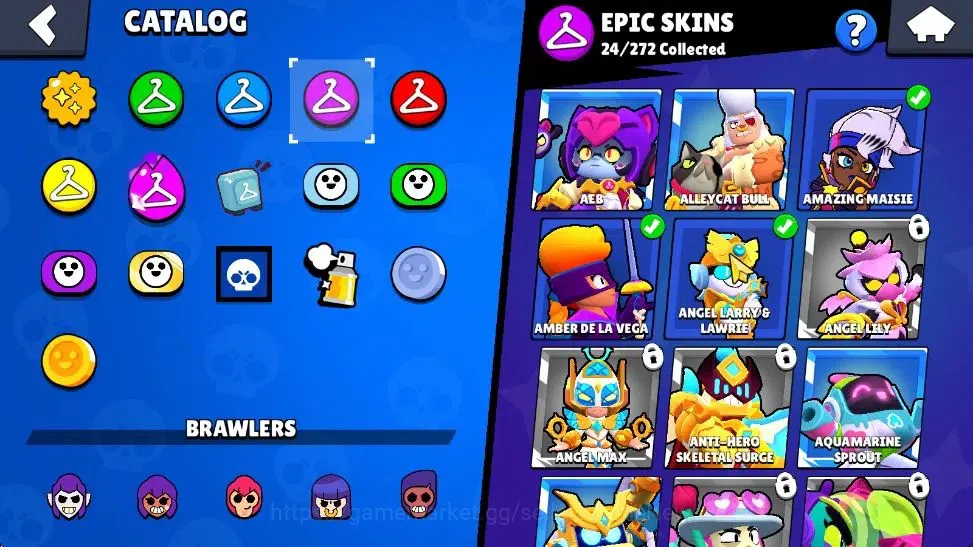 Brawl Stars Accounts 11K Trophy|27K Bling 302 Gem|57 Brawler 5 Max Lvl| image 18