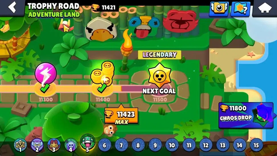 Brawl Stars Accounts 11K Trophy|27K Bling 302 Gem|57 Brawler 5 Max Lvl| image 4