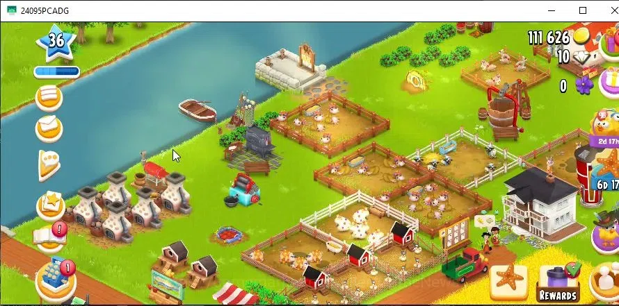 Hay Day Accounts Level 36 | Barn Storage 1000 + Silo Storage 500 | 111,6k Coins,10 Dm |CN ON|Log Supercell ID|Take 1
