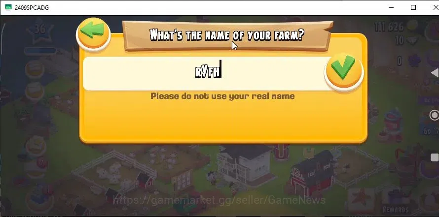 Hay Day Accounts Level 36 | Barn Storage 1000 + Silo Storage 500 | 111,6k Coins,10 Dm |CN ON|Log Supercell ID|Take 12