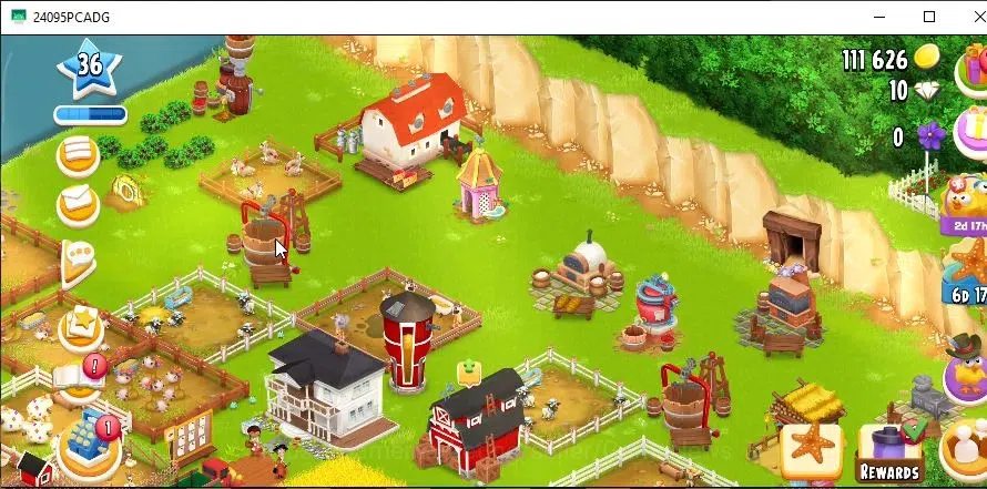 Hay Day Accounts Level 36 | Barn Storage 1000 + Silo Storage 500 | 111,6k Coins,10 Dm |CN ON|Log Supercell ID|Take 2
