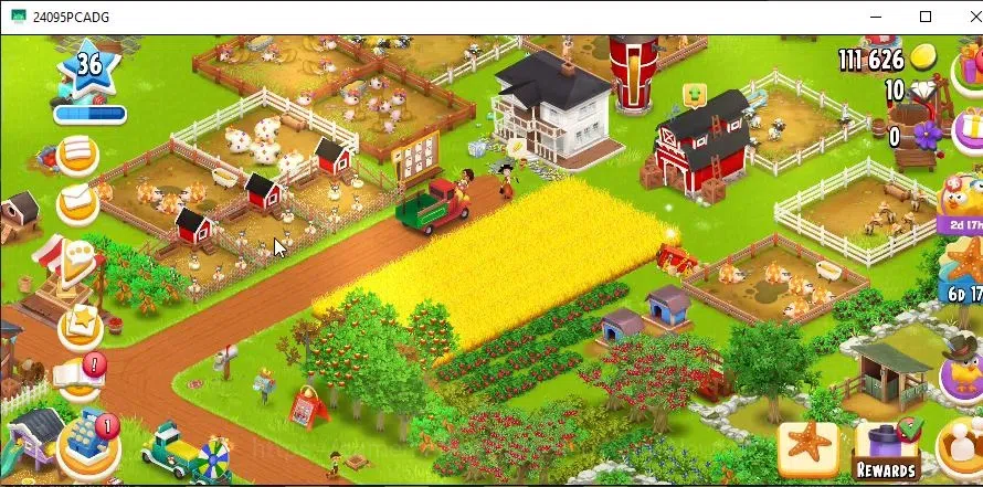 Hay Day Accounts Level 36 | Barn Storage 1000 + Silo Storage 500 | 111,6k Coins,10 Dm |CN ON|Log Supercell ID|Take 3