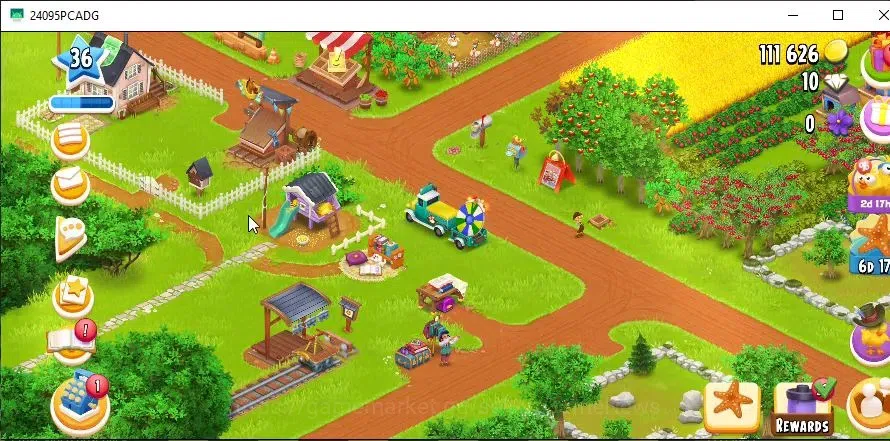 Hay Day Accounts Level 36 | Barn Storage 1000 + Silo Storage 500 | 111,6k Coins,10 Dm |CN ON|Log Supercell ID|Take 4