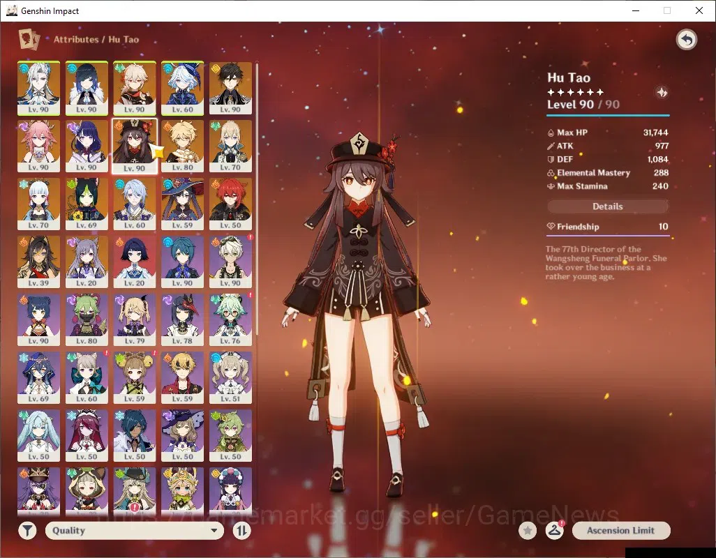 Genshin Impact Accounts ASIA|AR 50|10 Limited + 3 (*5Weapon)|Neuvil,Furina image 10