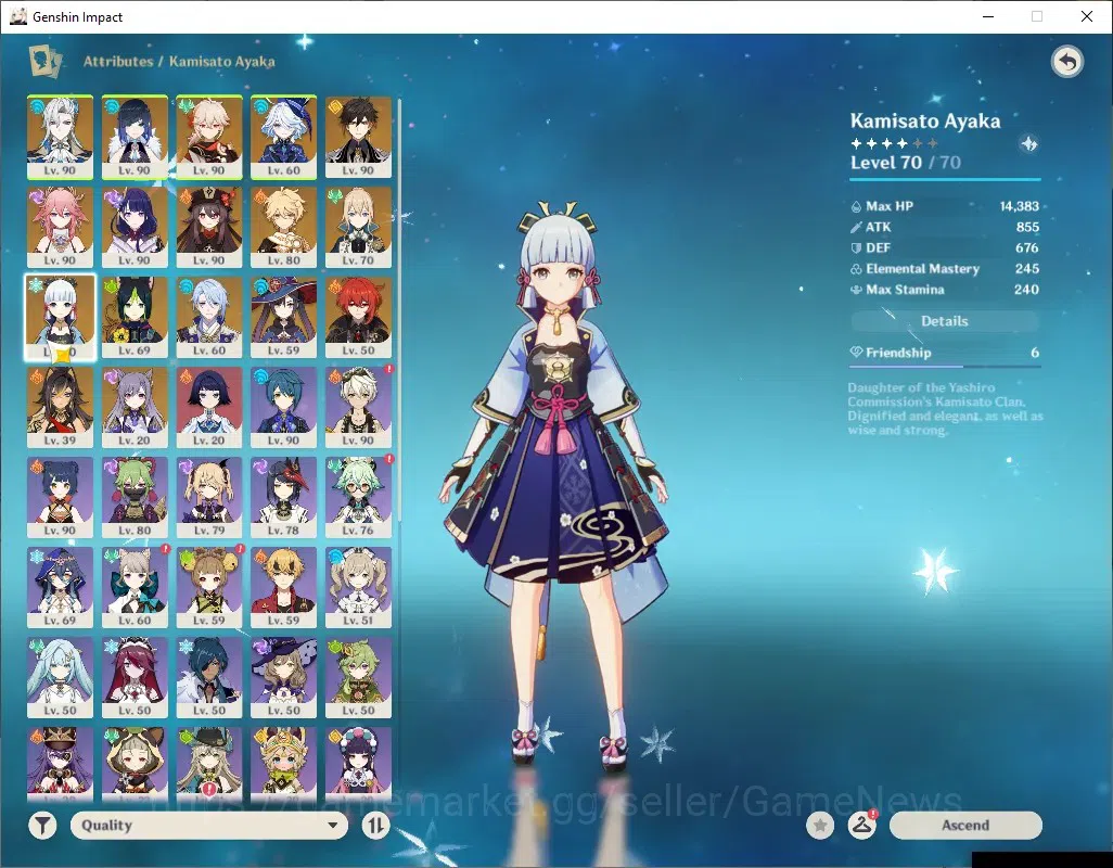 Genshin Impact Accounts ASIA|AR 50|10 Limited + 3 (*5Weapon)|Neuvil,Furina image 11