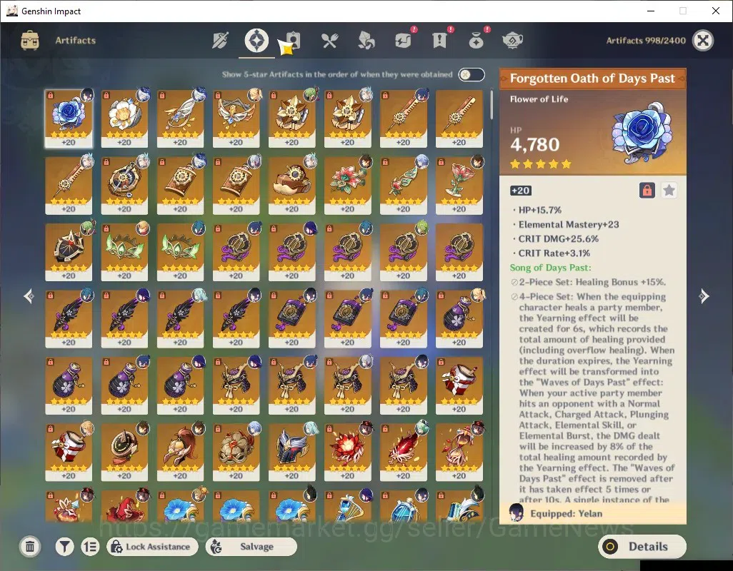 Genshin Impact Accounts ASIA|AR 50|10 Limited + 3 (*5Weapon)|Neuvil,Furina image 19