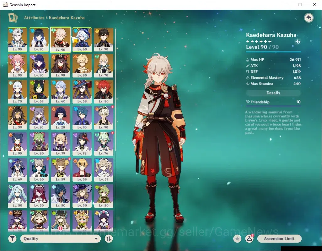Genshin Impact Accounts ASIA|AR 50|10 Limited + 3 (*5Weapon)|Neuvil,Furina image 5